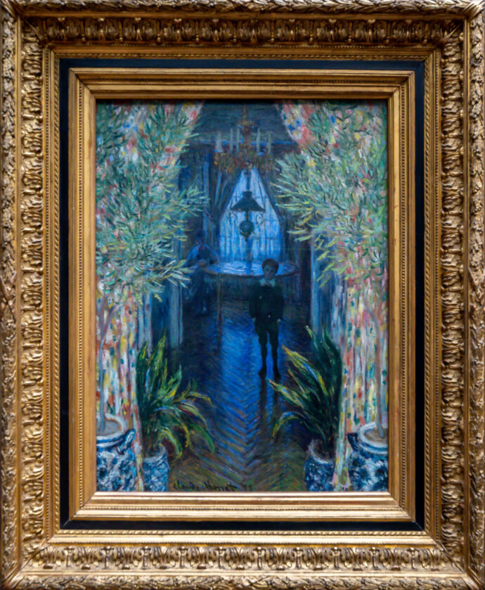 A Corner of the Apartment- Claude Monet