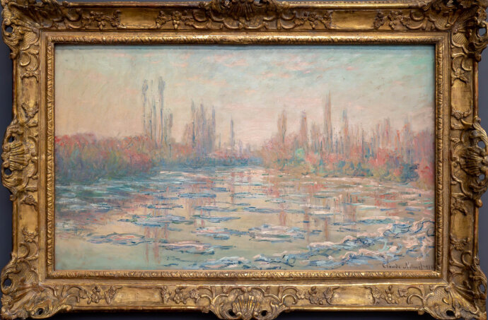 Thaw on the Seine- Claude Monet