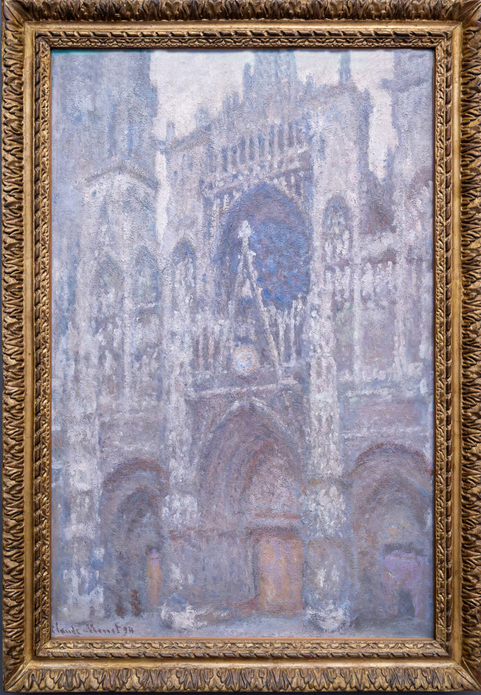 Cathédrale de Rouen. Le porteil et la Tour Saint-Romain, Plein Soleil, 1893- Claude Monet