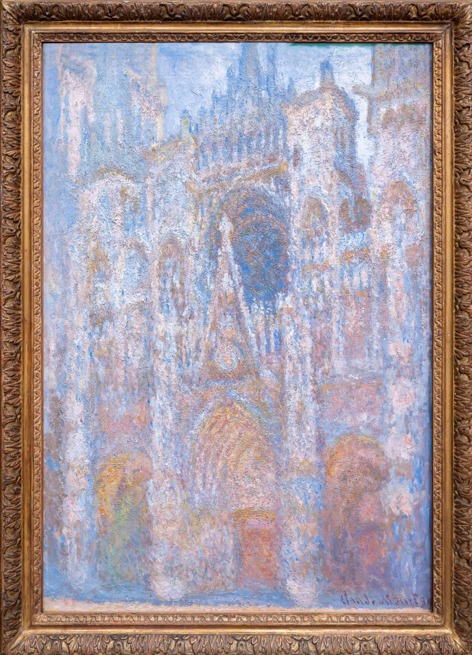 Cathédrale de Rouen. Le porteil et la Tour Saint-Romain, Plein Soleil, 1893- Claude Monet