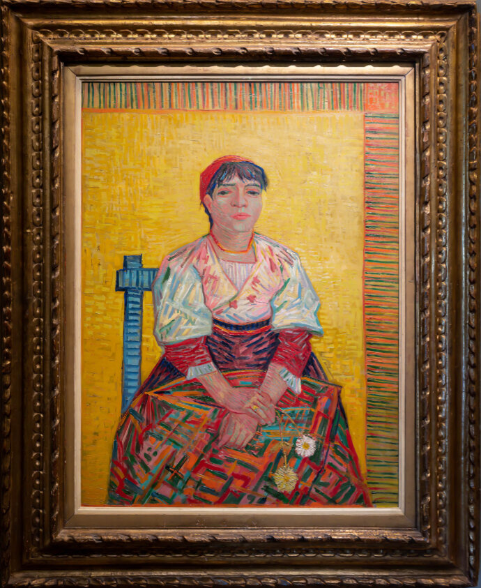 The Italian Woman- Vincent van Gogh