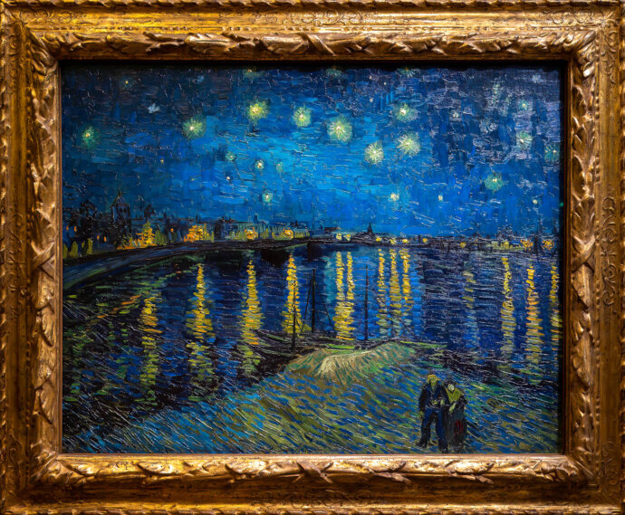 Starry Night Over the Rhône- Vincent van Gogh