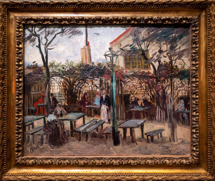 Terrace of a Cafe on Montmartre (La Guinguette)- Vincent van Gogh