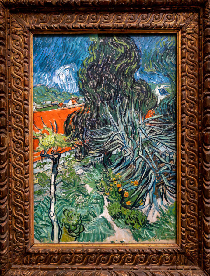 Doctor Gachet's Garden in Auvers- Vincent van Gogh