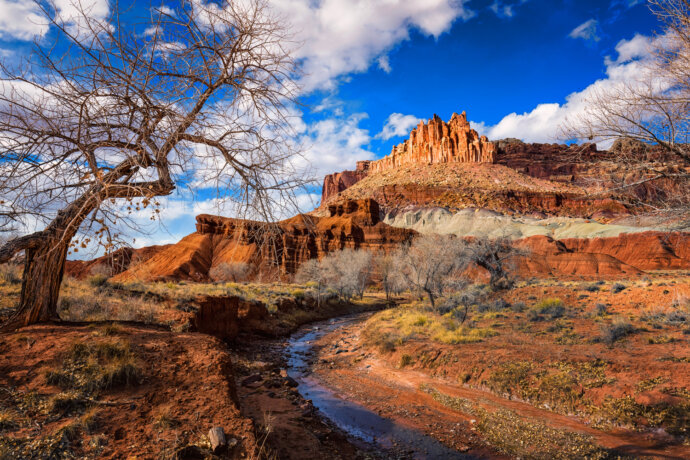 The Castle at Capitol Reef