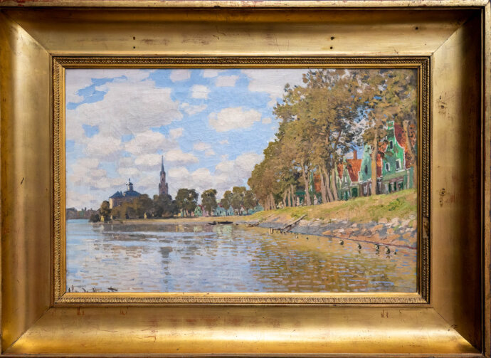 Zaandam- Claude Monet