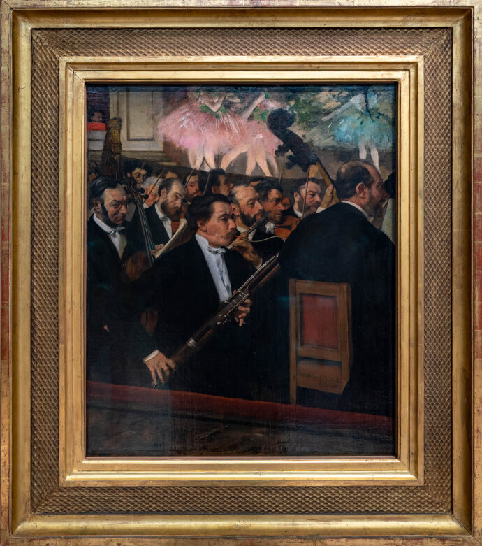 The Orchestra at the Opera- Edgar Degas