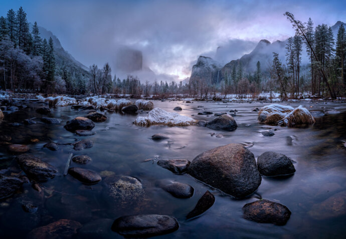 Emerging From The Mist, Yosemite