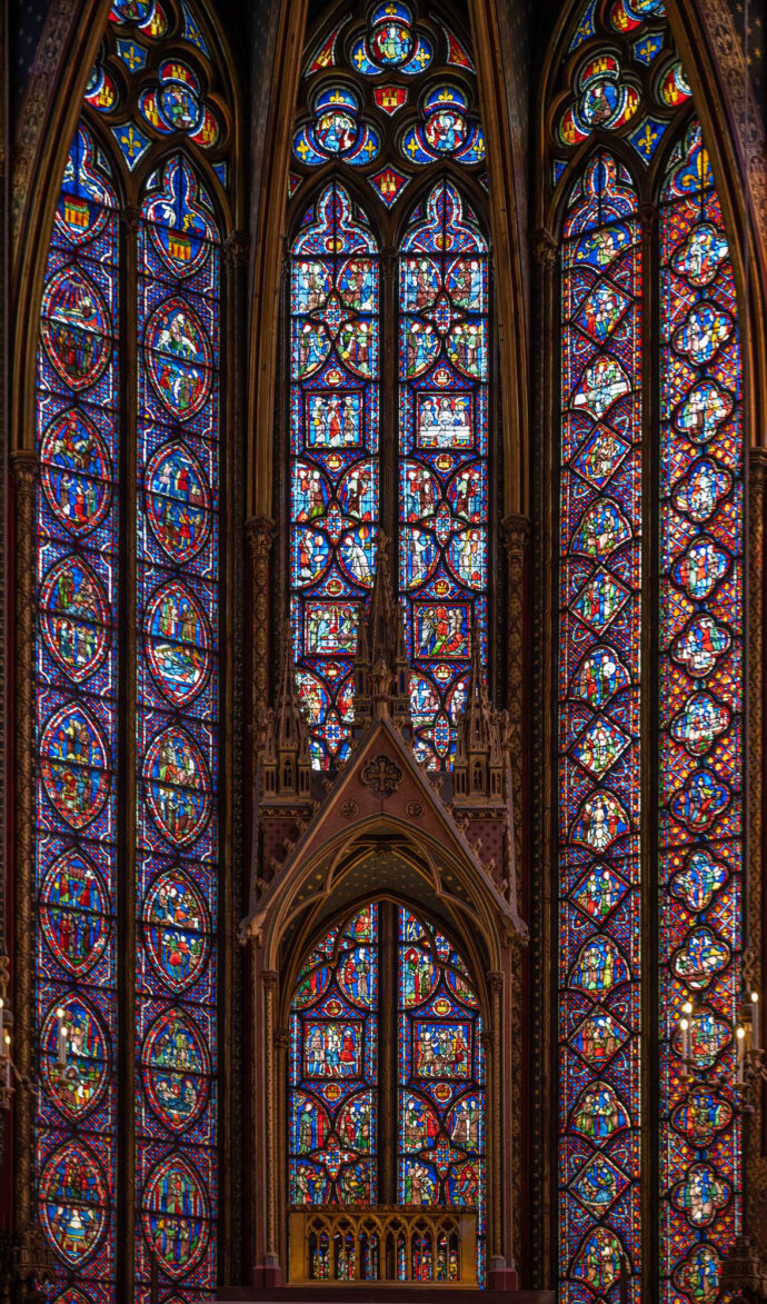 St Chapelle Stained Glass