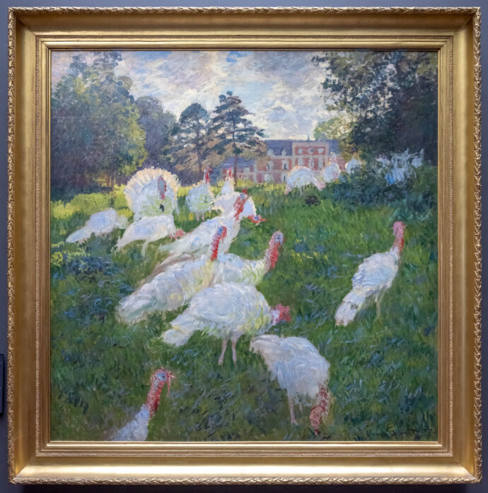 The Turkeys- Claude Monet