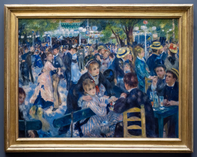 Bal du moulin de la Galette- Pierre-Auguste Renoir