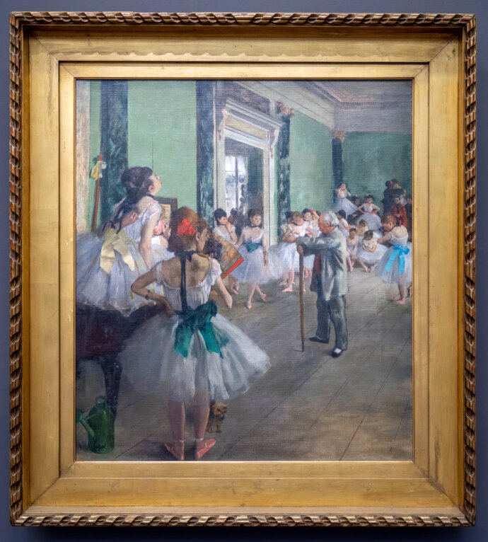 The Dance Class- Edgar Degas