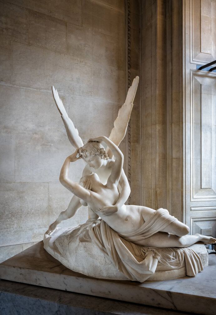 Psyche Revived by Cupid’s Kiss by Antonio Canova