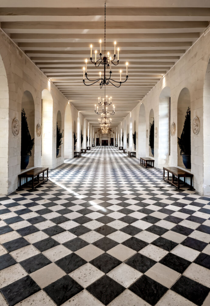 Château de Chenonceau; the Grand Gallery