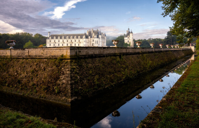 Château de Chenonceau and the Moat