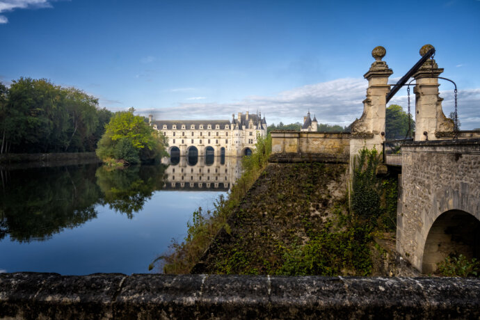 Château de Chenonceau and the River Cher